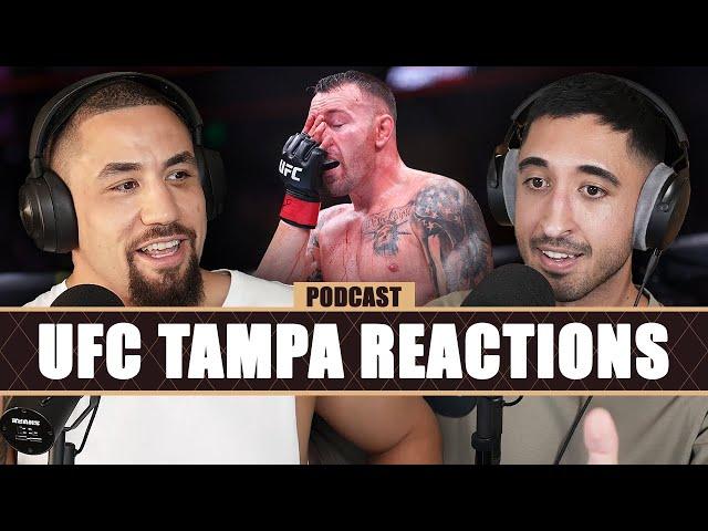 Robert Whittaker REACTS To Colby Covington vs Joaquin Buckley! | MMArcade Podcast (Episode 54)