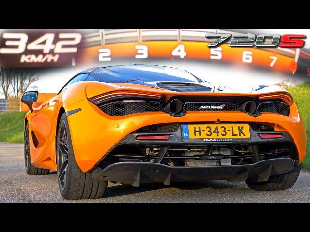 McLaren 720S | 0-344KM/H Launch Control & INSANE FLYBY's