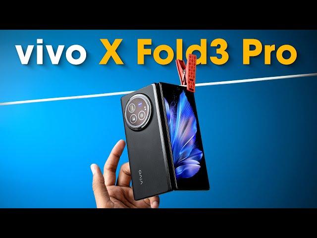 vivo X Fold 3 Pro First Impressions!