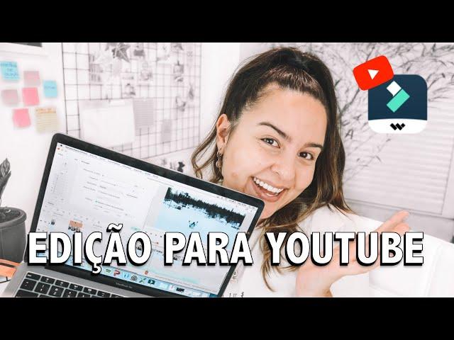 COMO APRENDER A EDITAR VÍDEO PARA O YOUTUBE | Edição De Vídeo Com Filmora X