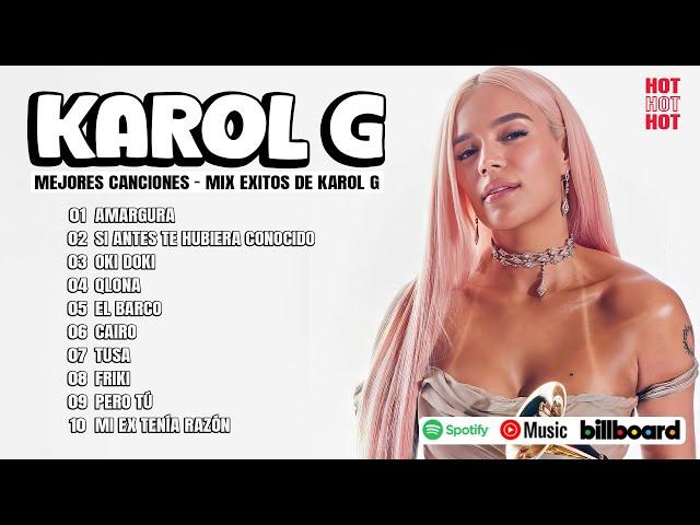 Karol G 2024 - Mejores Canciones de Karol G - Grandes Éxitos De Karol G