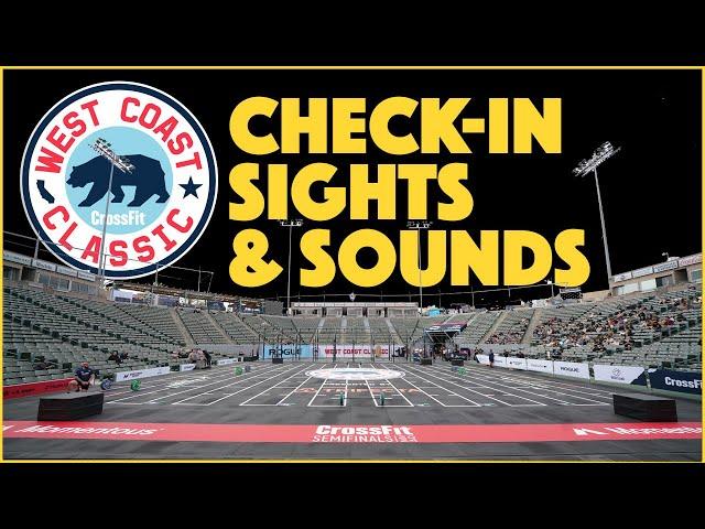 West Coast Classic - Athlete Check-in Sights and Sounds