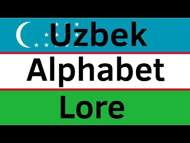 Uzbek Alphabet Song