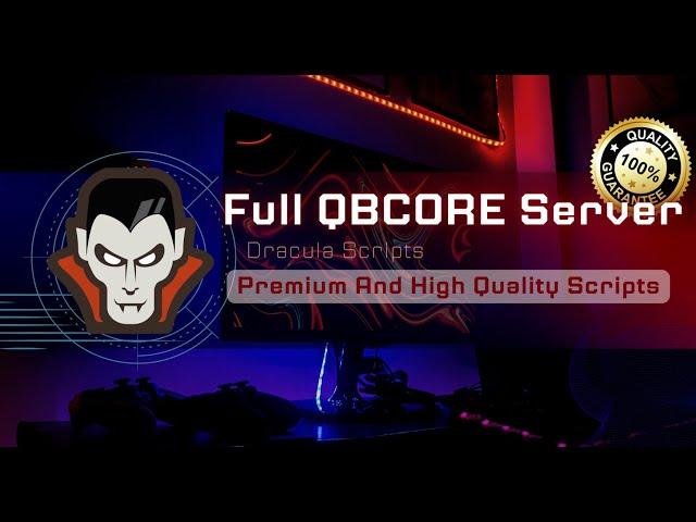 Full QBCORE Server With Premium Scripts ( FIVEM )