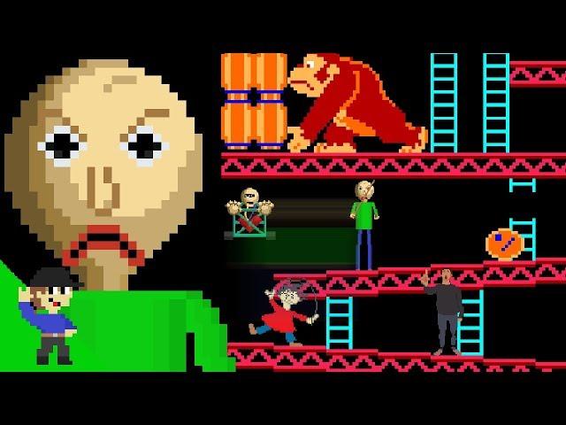 Baldi would be OP in Donkey Kong