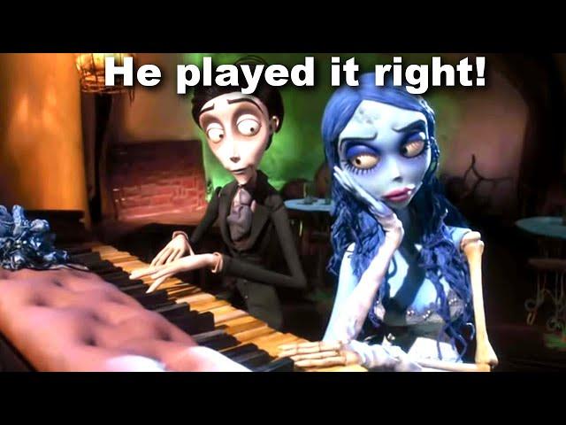 They Animated the Piano Correctly!? (Corpse Bride)