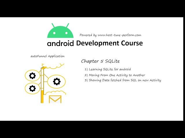 Chapter 5 Database for android ( SQLite - Implementing SQL for Android for native storage )