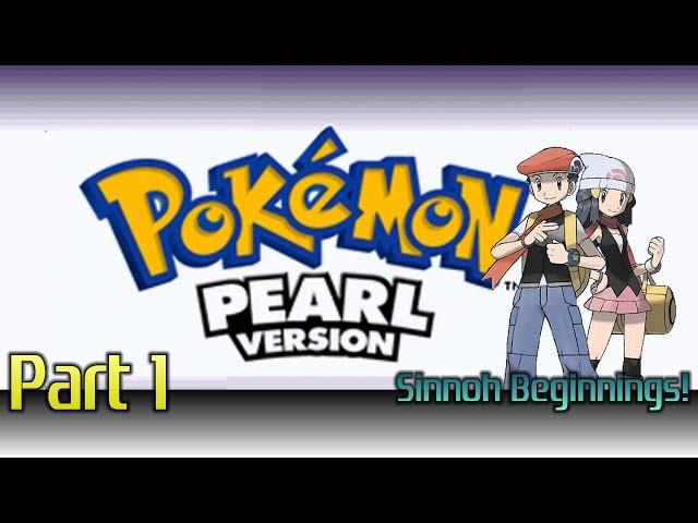 Let's Play - Pokemon: Pearl [HD] - Part 1 - Sinnoh Beginnings!