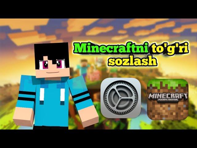 Minecraftni to'g'ri sozlash || Minecraftni nastroyka qilish || Minecraft Uzbek tilida 2023 ||