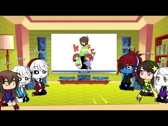 Multiverso react ep 3 undertale react kfc