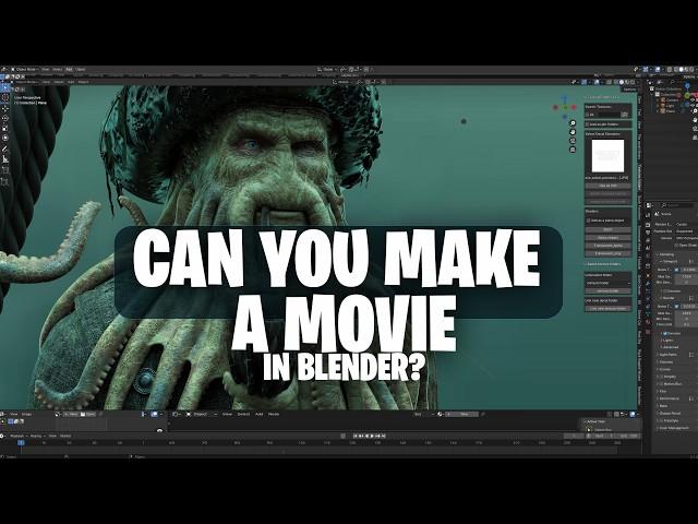 Can you make a movie in blender