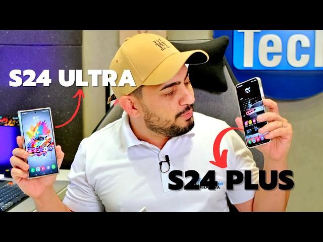 SAMSUNG S24 ULTRA vs S24 PLUS: Quase TUDO IGUAL? [NÃO SE ENGANE!]