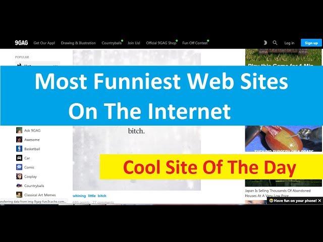 Funniest Web Sites On The Internet|Cool Site Of The Day