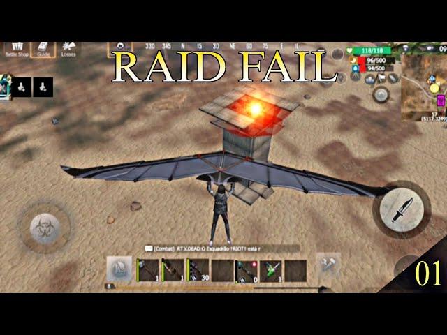 Raid Fail | Solo Raid Gone Wrong | Last Island Of Survival