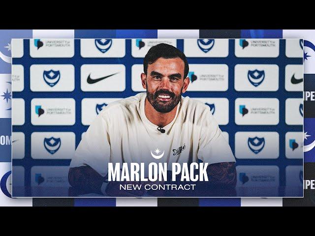 "I Didn't Realise The Impact"  | Marlon Pack Signs New Pompey Contract