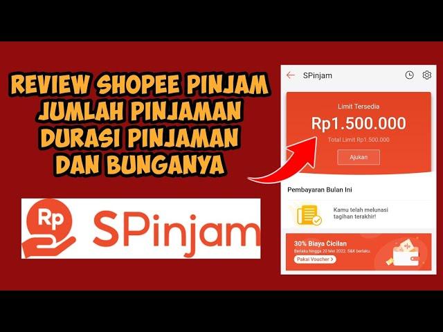 SPinjam Shopee Review Jumlah Pinjaman, Durasi Pinjaman dan Bunganya | Shopee Pinjam