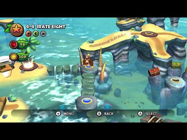 Donkey Kong Country: Tropical Freeze | 4-4 Irate Eight