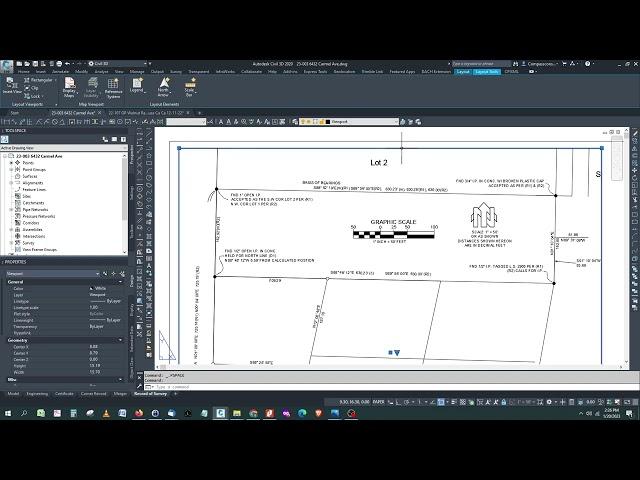 Autocad Civil 3D   Lock and unlock viewport