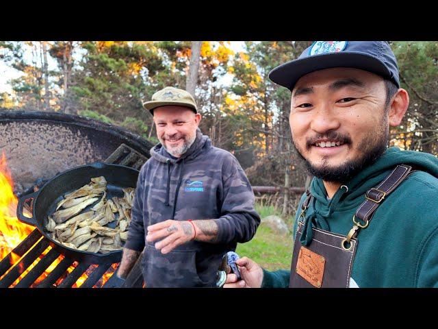 Finally Mushroom Season! Forage, Camp, and Cook Feat. @CookingWithClams