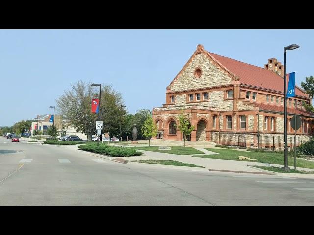 Driving in Lawrence, Kansas