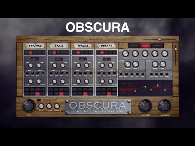 Obscura | Tortured Orchestral Box Plugin (Presets Demo)
