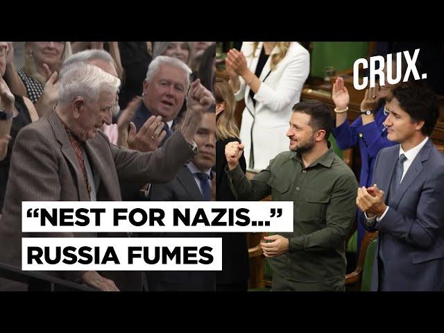 Canada Under Fire for Honouring WWII Nazi Fighter in Parliament, Zelensky & Trudeau Join Ovation