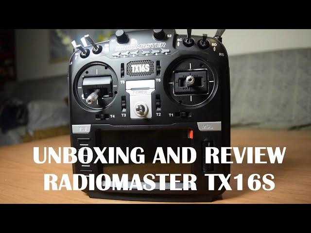 UNBOXING AND REVIEW OF RADIOMASTER TX16S RC CONTROL | RADIOMASTER HALL FIRE COMBO WITH TBS CROSSFIRE