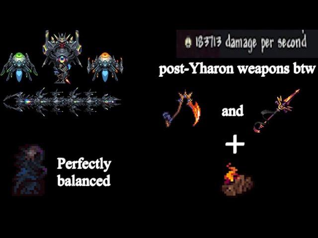 Rogue is pretty balanced vs Exo Mechs | Terraria Calamity Infernum