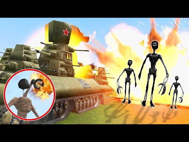 NUCLEAR TANK vs MONSTERS (Garry's Mod)