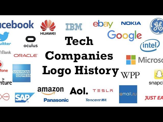 Tech Companies Logo History