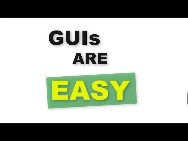 Intro to GUIs with AutoHotkey (Promo) | GUIs are easy with AHK!