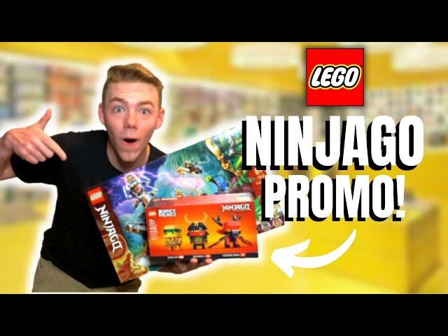 LEGO HUNT! - Ninjago 10th anniversary Brick Headz PROMO!