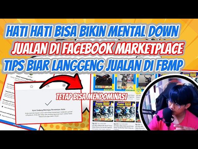 🟢Tips Biar Mental Aman Saat Facebook Marketplace Diblokir