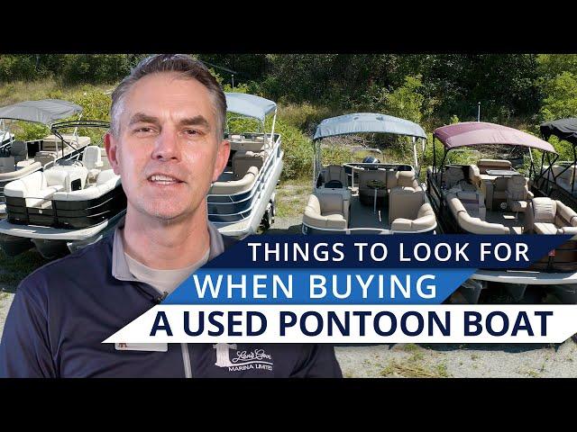 Buying a Used Pontoon Boat