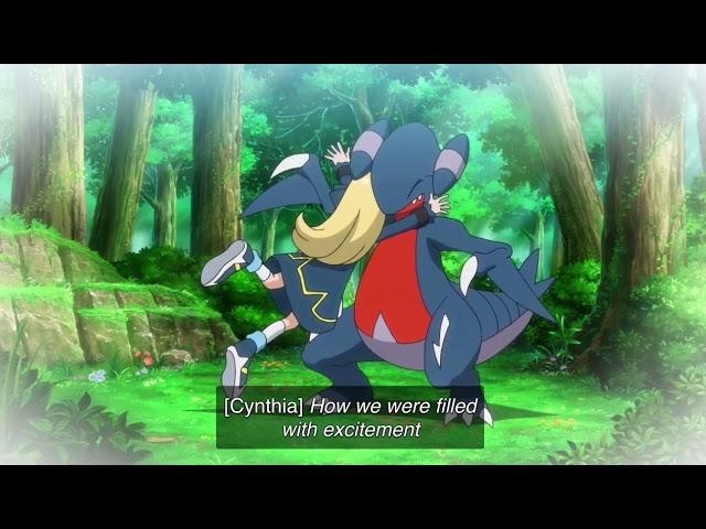 Cynthia BackStory from Gible to Garchomp  Pokemon Ult Journey EnglishDub