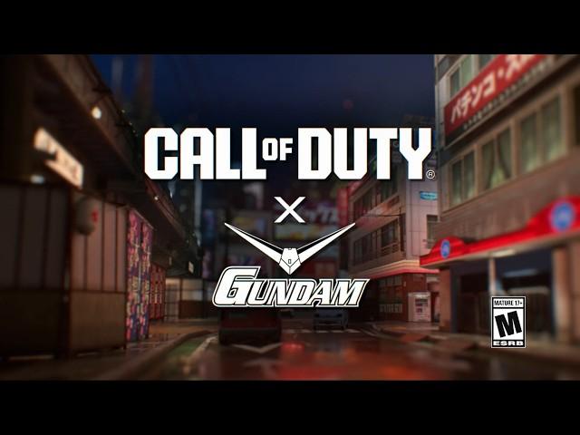 CALL OF DUTY X GUNDAM – COLLABORATION TRAILER