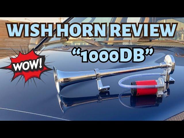 I test a $35 Wish train horn