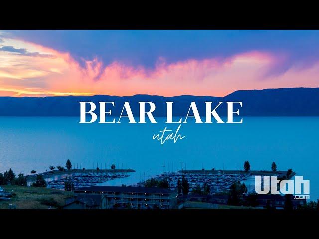 Bear Lake, Utah. Now that's beUtahful. Utah.com