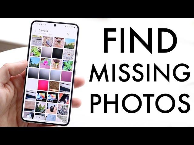 How To FIX Missing Photos/Videos On Android!