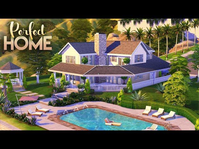 PERFECT FAMILY HOME || 4 Bdr + 3 Bth || The Sims 4: Speed Build [NO CC]