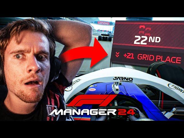 WHAT DID HE EVEN DO?! - F1 Manager 2024 Career #2