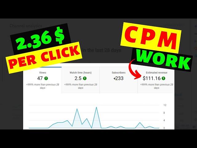 YouTube CPM Work | What Is CPM Work On YouTube