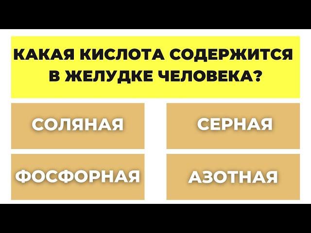 Насколько вы умны? Тест на кругозор #9