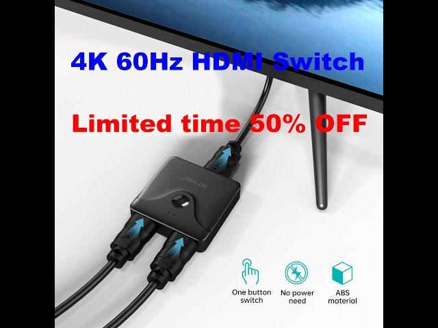 Best MT-VIKI 4K HDMI Switch Splitter in 2024