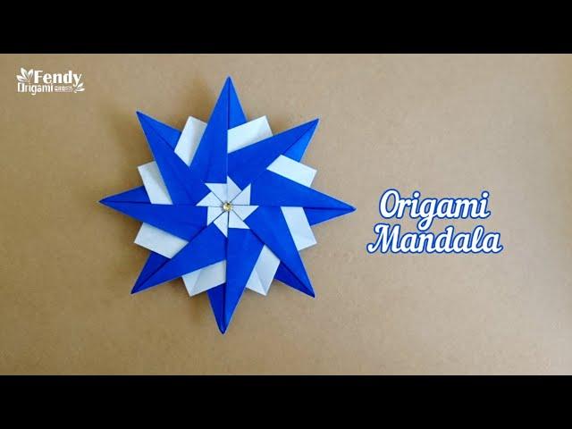 Origami Mandala/ Paper 8-Point Star 折纸曼陀罗