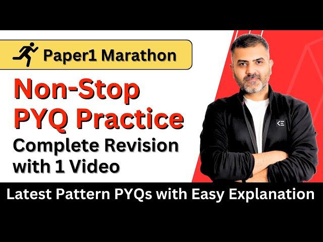 Complete PYQ Practice in One Video | UGC NET Paper 1 | By Bharat Kumar