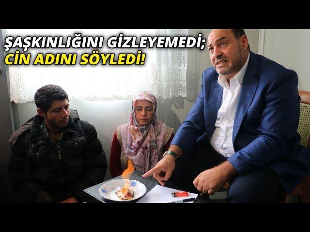 Metafizik uzmanı şaşkınlığını gizleyemedi; Cin adını söyledi!