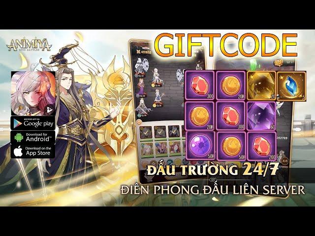 Animiya Epic Battles & 4 Giftcode Gameplay | Full Code Animiya Epic Battles & Cách nhập