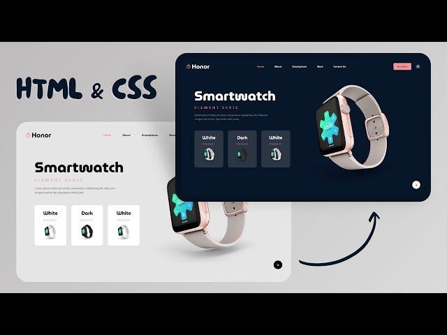 Responsive Website Using HTML & CSS