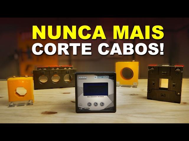 Descubra como MEDIR CORRENTE sem cortar FIOS!